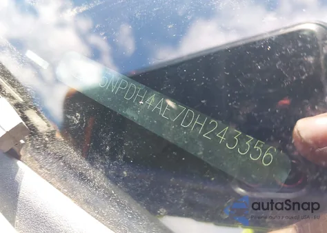 2013 Hyundai Elantra Gls from USA, damaged, VIN 5NPDH4AE7DH243356